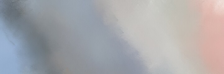 abstract dark gray, baby pink and dim gray colored diffuse painted banner background. can be used as texture, background element or wallpaper