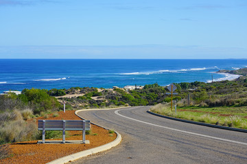 Landscape view of Horrocks Beach on the Coral Coast in Western Australia © eqroy