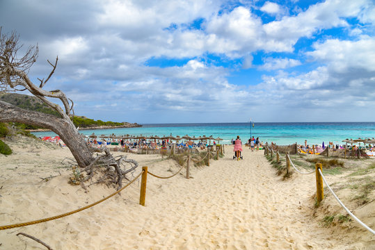 Stand Cala Agulla auf der Insel Mallorca