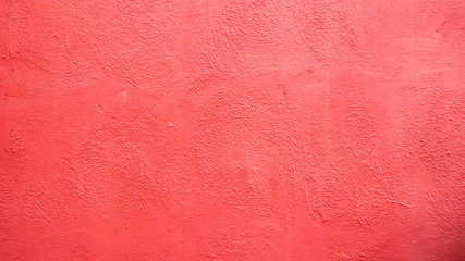 Pink stucco rustic wall texture background  . Pink cement background. architecture material exterior design . Mexican Mediterranean style.