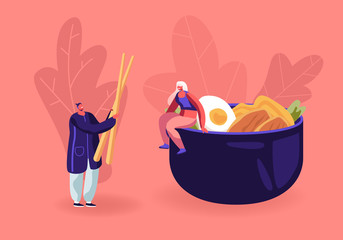 Chinese Food and Asian Gastronomy Concept