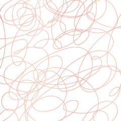 Scribble texture, made of chaotic lines. Vector illustration