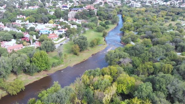 Kempes Park, Suquia River, Chateau Carreras neighborhood (Cordoba, Argentina)