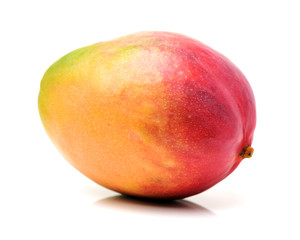 Mango on white background