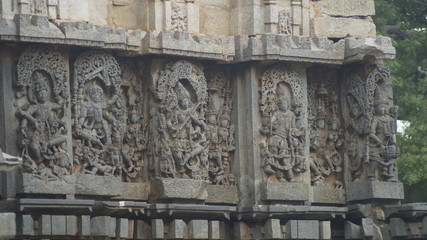 wall in old temple