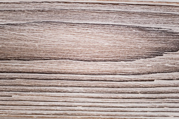 Close up of pattern of old wood brown, white and gray burned planks of pine tree. texture and background.