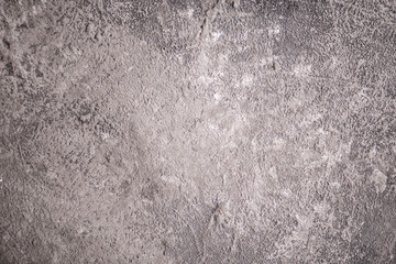 Texture and background of an old black and gray concrete wall. Cement