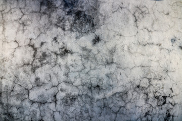 Closeup image of polished concrete wall texture and detail background