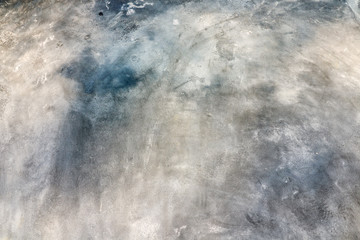 Closeup image of polished concrete wall texture and detail background