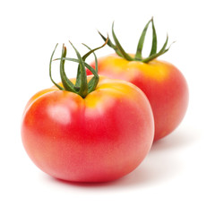 Fresh tomato isolated on white background