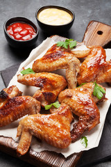 Hot chicken wings