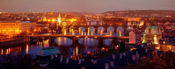 Charles Bridge in the Prague