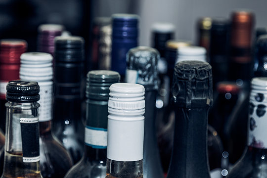 A wide selection of wines
