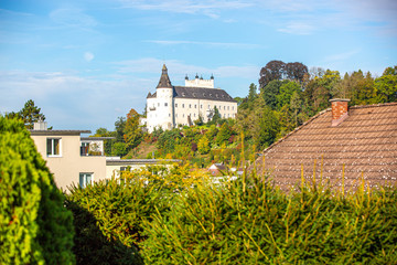Fototapeta na wymiar Austrian Castle along Danube River