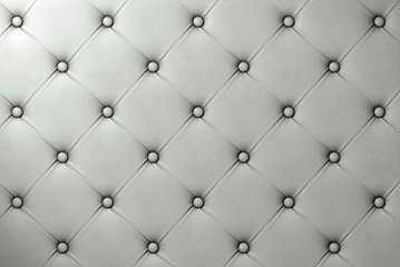White Leather Upholstery Background, Abstract background texture of an old natural luxury, modern style leather.