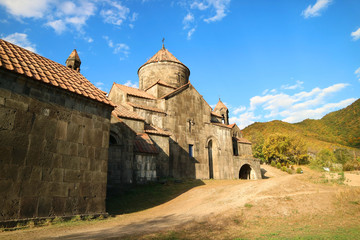 Fototapeta premium The Cathedral of Surb Nishan in Haghpat Medieval Monastery Complex in Lori Province of Armenia