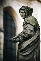 Saint Anna holding a book