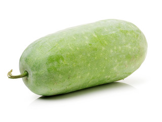 Winter melon on white background