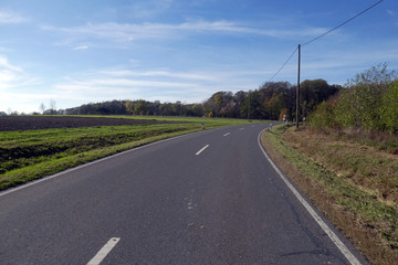 Stra&szlig;e von Stierh&ouml;fstetten nach Castell