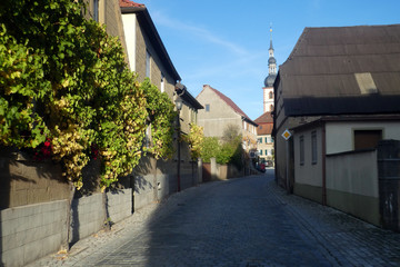 Ortsdurchfahrt Abtswind im Steigerwald