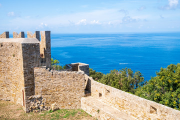 City of Populonia, ancient Tuscan village in the province of Piombino, Italy