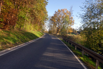 Albacher Straße von Reichmannsdorf nach Mühlhausen