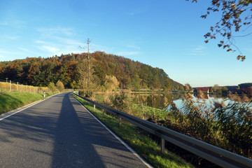 Albacher Straße von Reichmannsdorf nach Mühlhausen