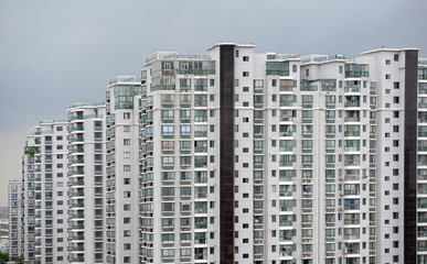 Fototapeta na wymiar modern building in Shanghai