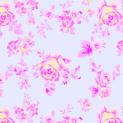 Vector illustration of a beautiful floral bouquet. 