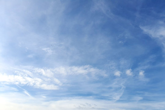 clouds sky, blue background. cloud blue sky and sun. © TITUS GROUP