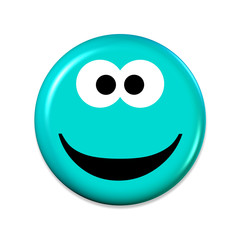 Fototapeta premium Emoji mit guter Laune