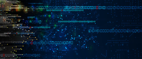 Cybersecurity and information or network protection. Future technology web services for business and internet project