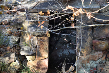 Entry to Rock Building