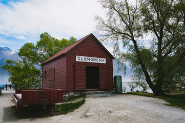 2019 shed old wooden house Glenorchy New Zealand