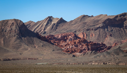 The Bowl of Fire in Lake Mead National Recreation Area, Nevada