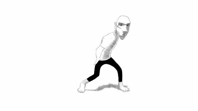 classical animation, сlassic tween, dance, dancer, dance school, pencil drawing, dance movement, zombie style, dance style,male, animation, isolated,  walking,  art, black, party, fashion, motion, pre