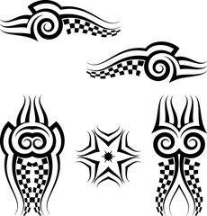 Tribal Car Decal
