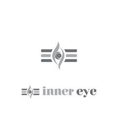Inner eye Logo vector template eps for your company, industry purpose ready to use