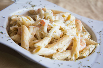 Penne Alfredo