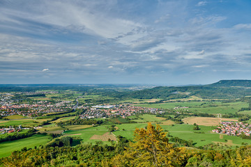 Fototapeta na wymiar Hechingen town in Baden-Wurttemberg, Germany
