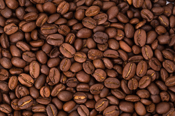 roasted coffee beans, can be used as background