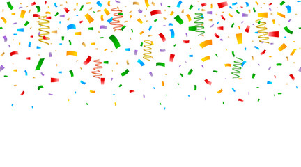 Bright festive seamless pattern