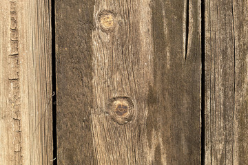 Old Weathered Brownish Wooden Plank Texture