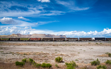 Train in the Desert