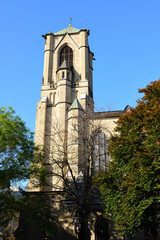 Fototapeta na wymiar st marien kirche in neuss, nrw, deutschland