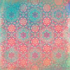 Vintage style grunge textured and patterned wallpaper background. Vintage style wall paper, wrapping paper, invitation background design.