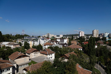 Fototapeta na wymiar View on a city.