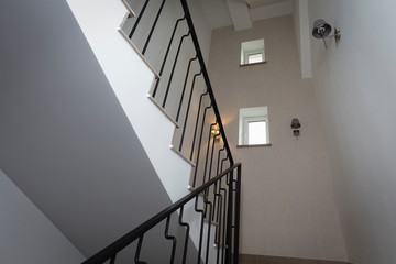 Staircase in the building.