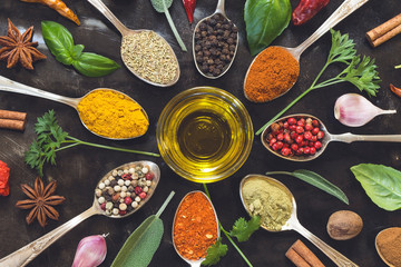 Fototapeta Herbs and spices obraz