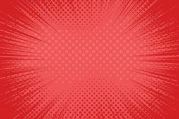 Fototapeta premium Comic book background. Halftone pattern in retro pop art style